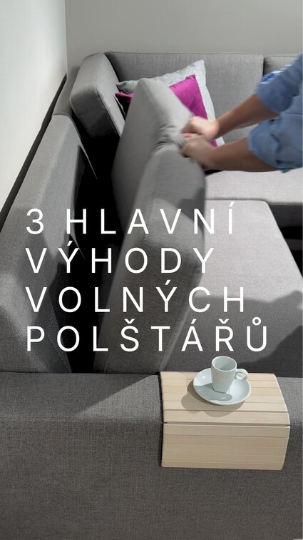 Máte radši volné nebo pevné opěráky/polštáře na sedačce?&nbsp;&hellip;