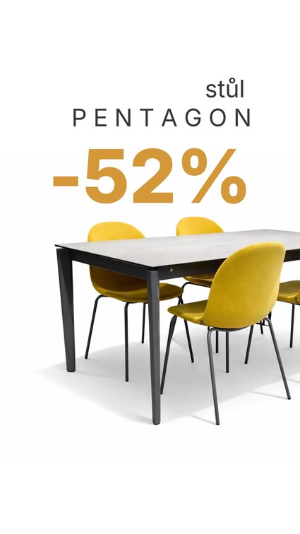 Na tento vystavený stůl P E N T A G O N  je nyní obrovská&nbsp;&hellip;