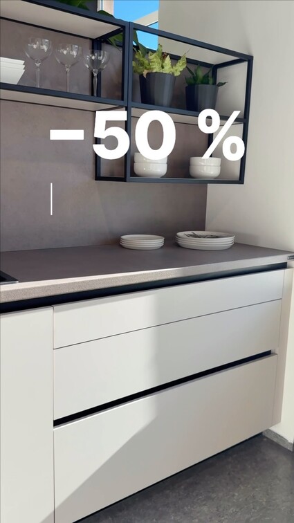 ❗️−50 % na úžasnou minimalistickou kuchyň DALMINE bez úchytek&nbsp;&hellip;