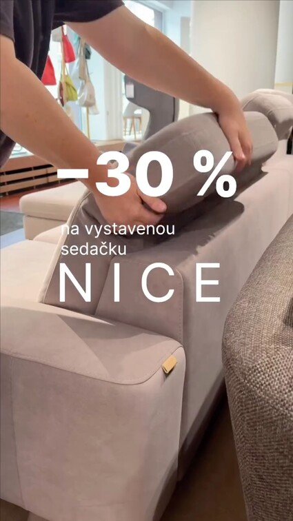 ❗️−30 % na vystavenou rohovou sedačku N I C E  vyrobenou&nbsp;&hellip;