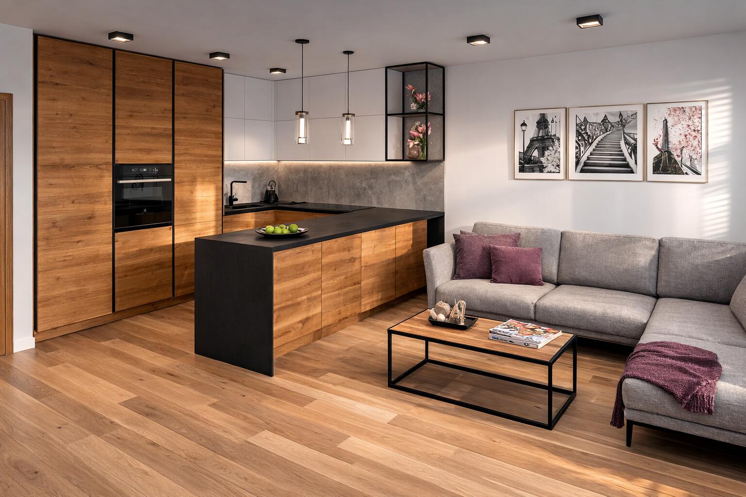 Sigma - dřevo s černou