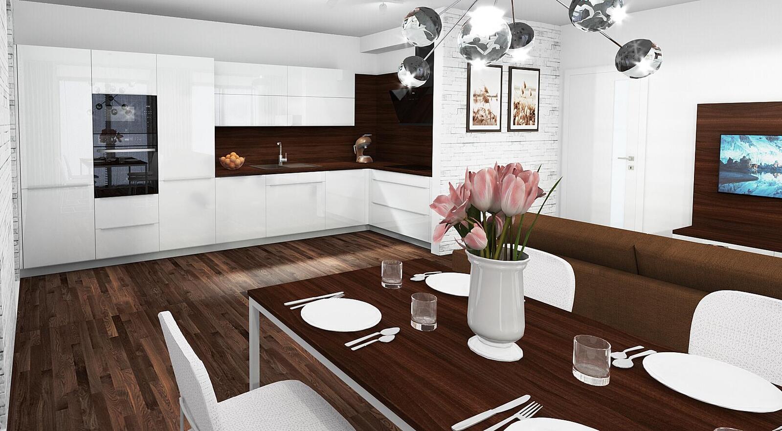 Gama - bílý lak vysoký lesk