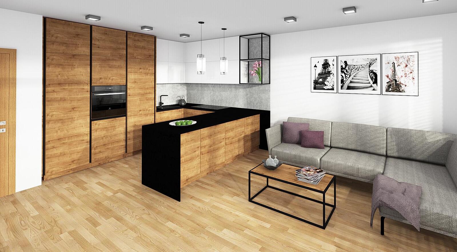 Sigma - dřevo s černou